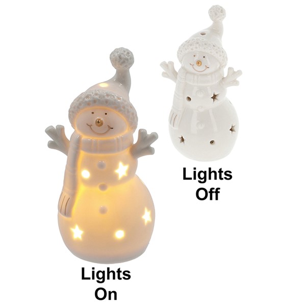 Frosty Tall LED Snowman Small