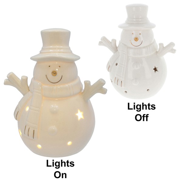 Frosty Jolly LED Snowman Medium