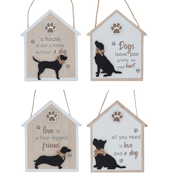 Pooch Pals Hanging Kennel Plaque