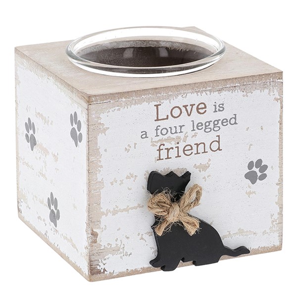 Pooch Pals Westie Dog Tealight