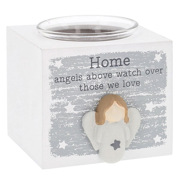Pebble Angel Single Tealight Home