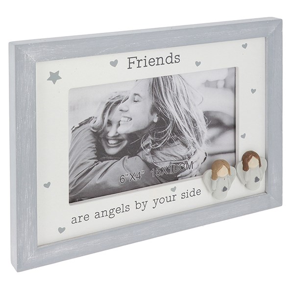 Pebble Angel 6x4 Frame Friends
