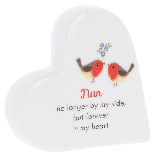 Forget Me Not Standing Heart Nan