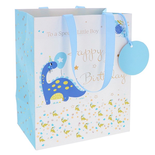 Rush Baby Dinosaur Birthday Bag Boy Medium