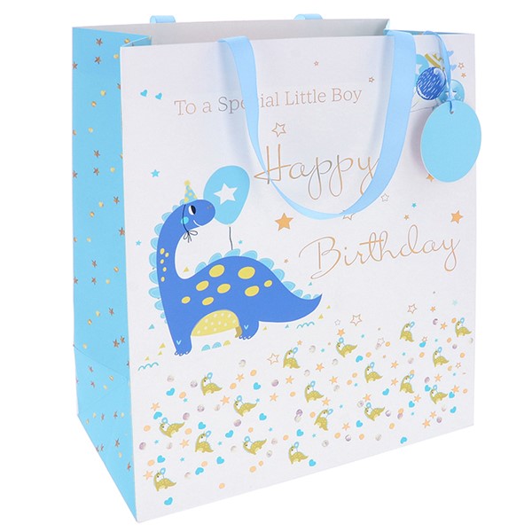 Rush Baby Dinosaur Birthday Bag Boy Large