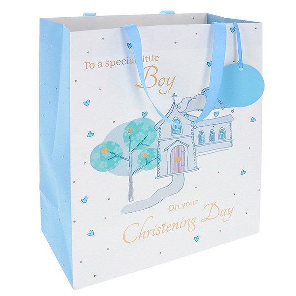 Rush Christening Church Bag Boy Large