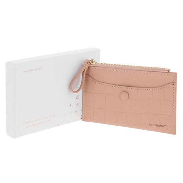 Ladies Credit Card Coin Holder Nude