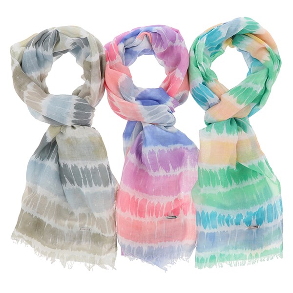 Modern Stripes Printed Scarf