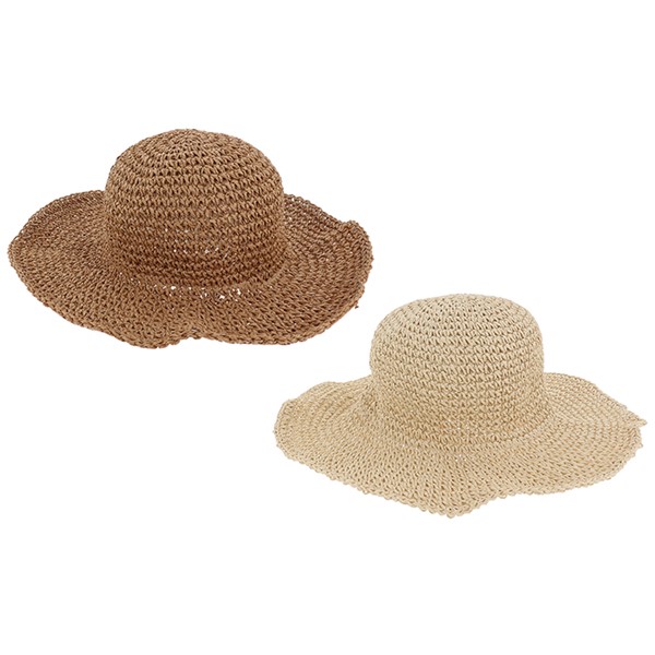 Natural Straw Effect Sun Hat