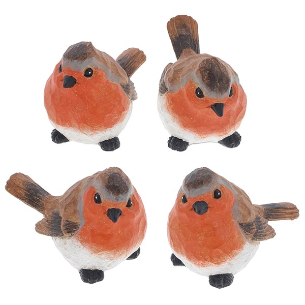 Carved Look Robin Small