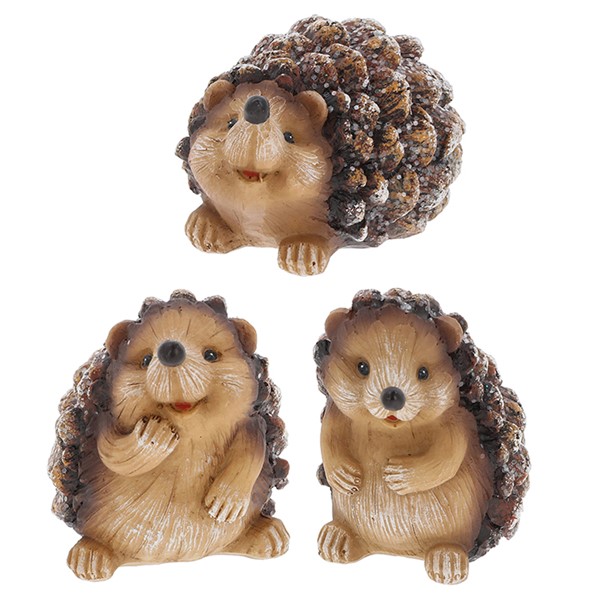 Xmas Pine Cone Hedgehogs