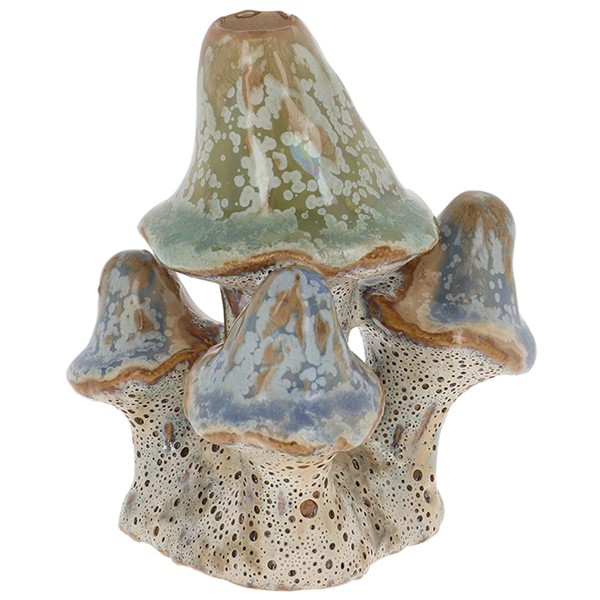 Mushroom Craft Stem Vase Small