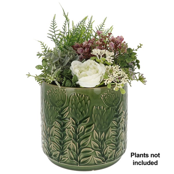 Deco Glaze Planter Artichoke Large