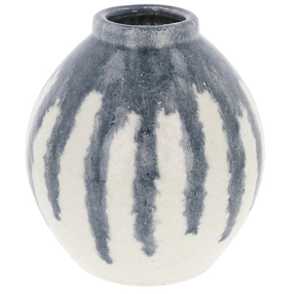 Vesuvius Bowl Vase Grey