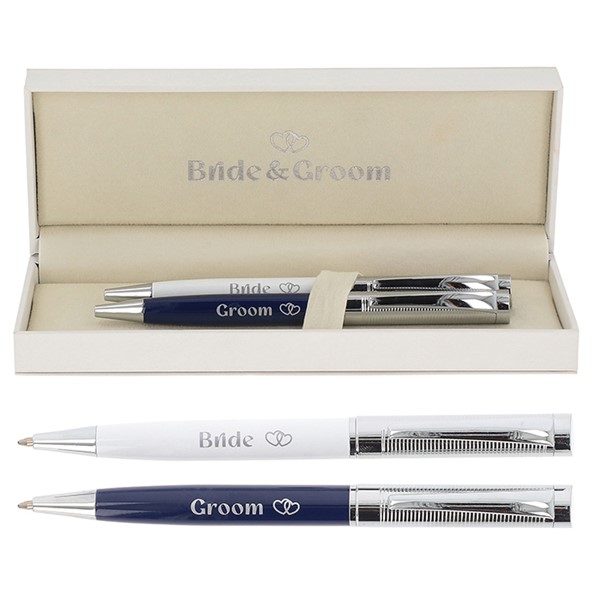 Bridgewater Bride & Groom Wedding Pen Set
