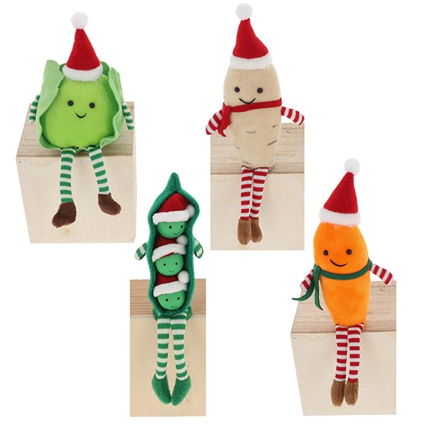 Xmas Veggies Decoration Dangle Leg