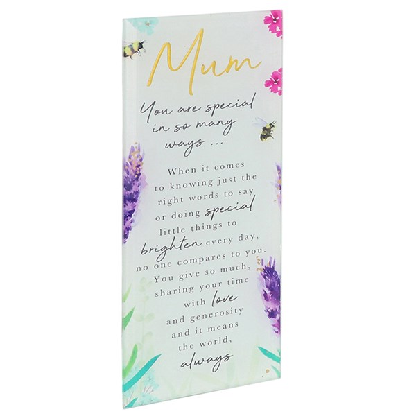 Embrace Sentiment Plaque Mum