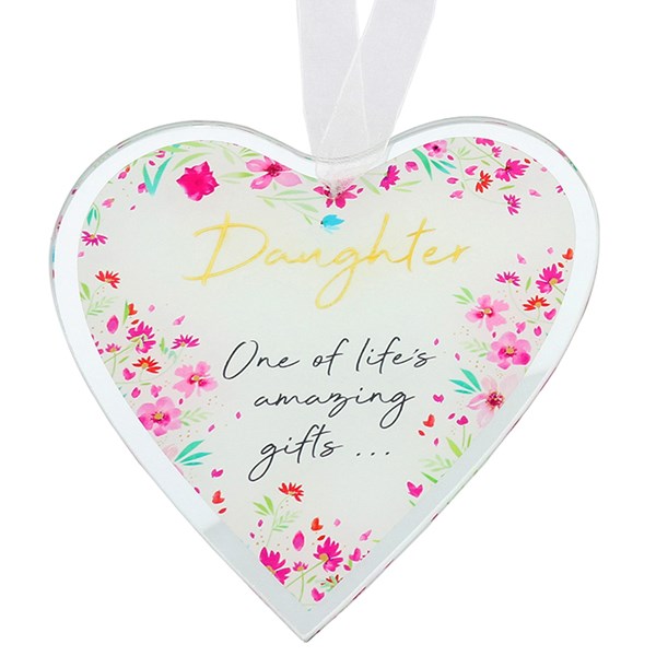 Embrace Hanging Heart Daughter