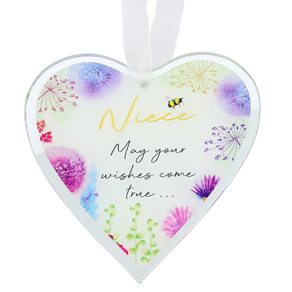 Embrace Hanging Heart Niece
