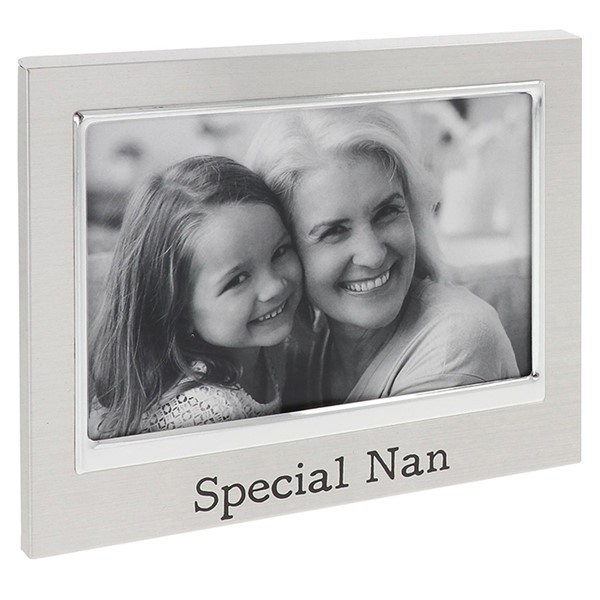 Silver Message Frame Special Nan 6x4