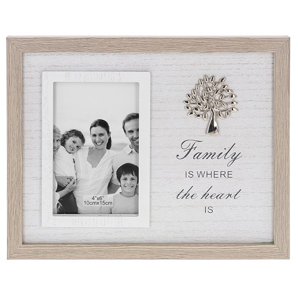 Classic Sentiment Frame Family 4x6