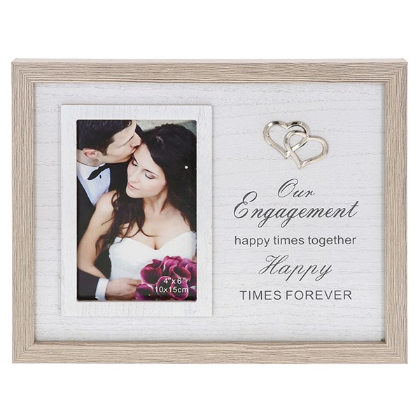Classic Sentiment Frame Engagement 4x6