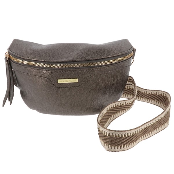 Cross Body Bum Bag Bronze