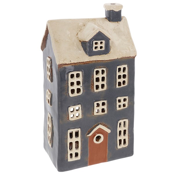 Village Pottery Dormer Large House Tealight