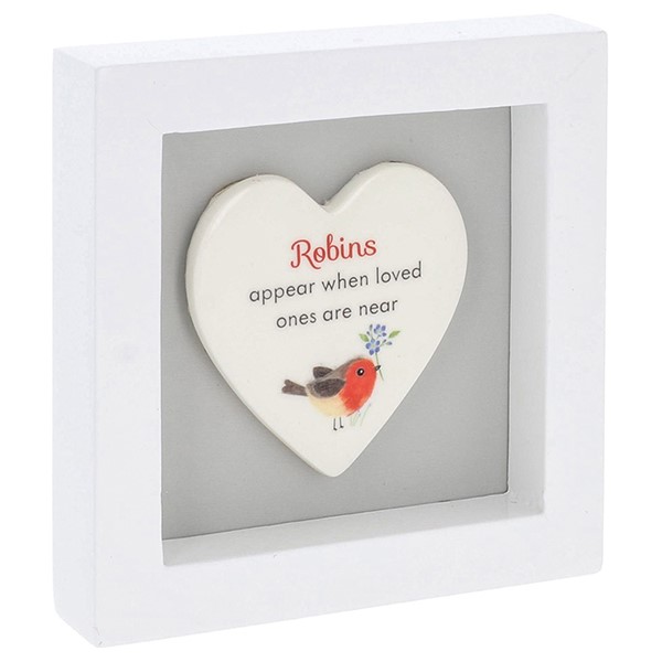 Forget Me Not Plaque Robin