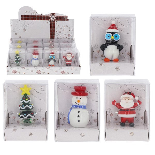 Xmas Glass Friends In CDU