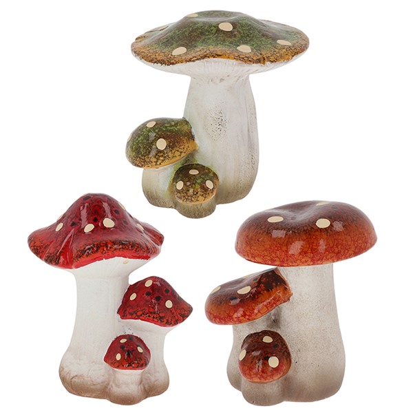 Woodland Mushroom Triple Large