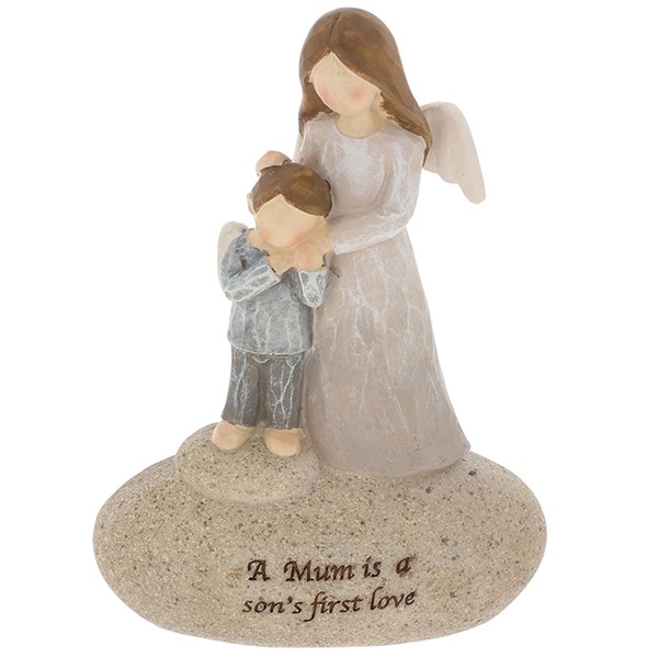 Angel Stones Mother & Son Large