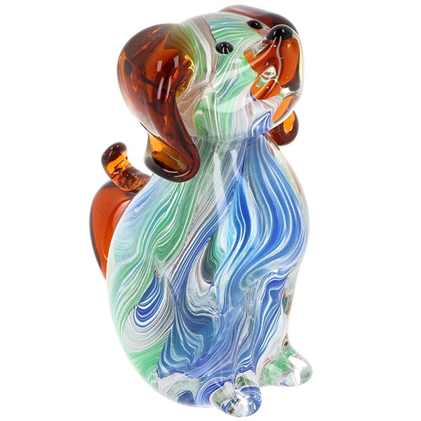 Art In Glass Handmade Dog