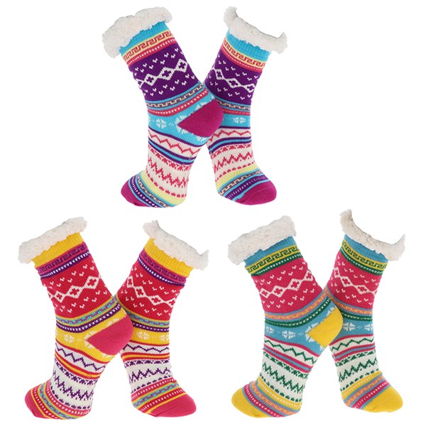 Nuzzles Ladies Nordic Stripe New