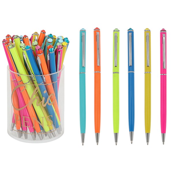 Chic Bright Diamond Top Pen