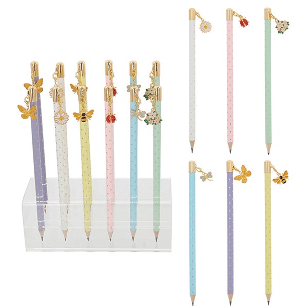 Chic Pastel Charm Pencil