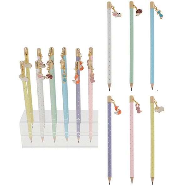 Chic Pastel Charm Pencil Animal