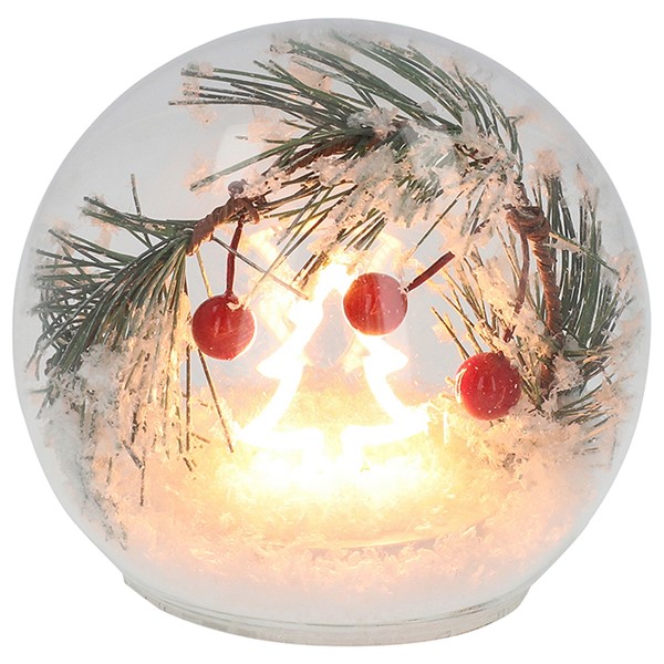 Frosty Xmas LED Ball Tree Small