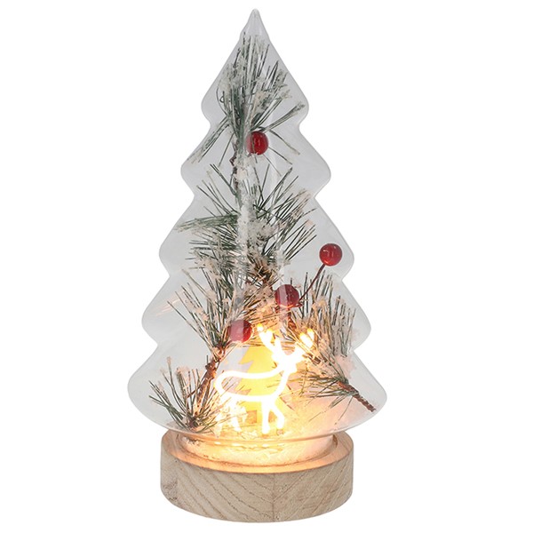 Frosty Xmas LED Tree Reindeer