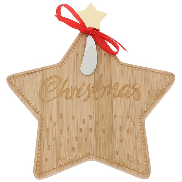 Xmas Cheer Cheeseboard Star