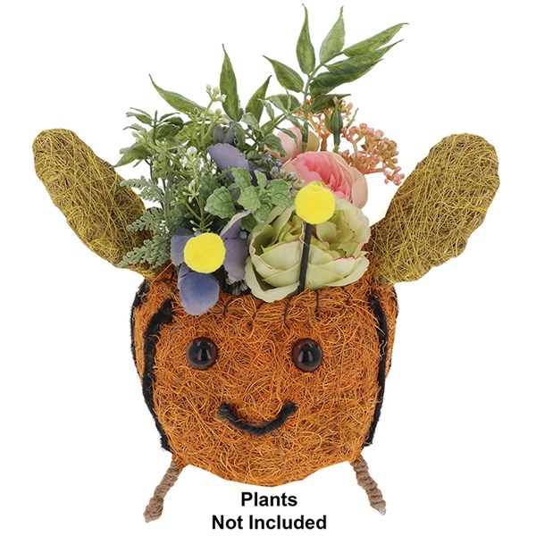 Cute Coir Planter Bee Large