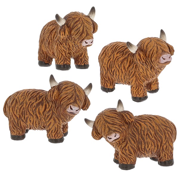 Happy Highland Coo Minis