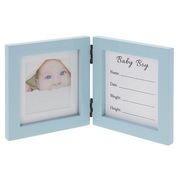 Baby Boy Info Frame