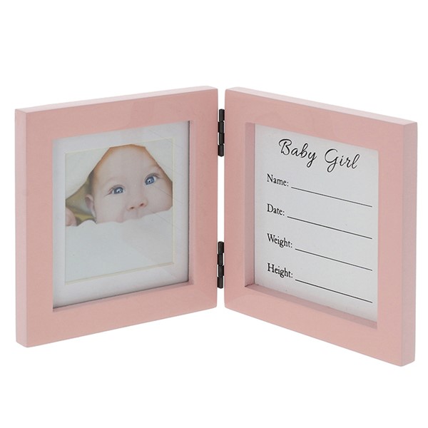 Baby Girl Info Frame