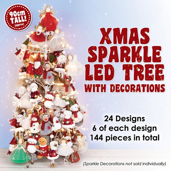 Xmas Sparkle Decs\LED Tree Small