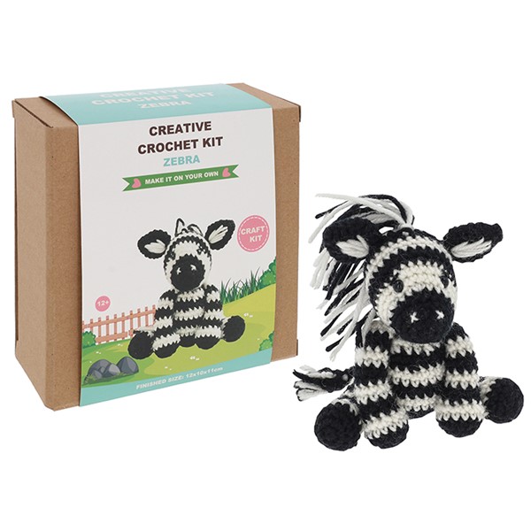 Creative Crochet Zebra