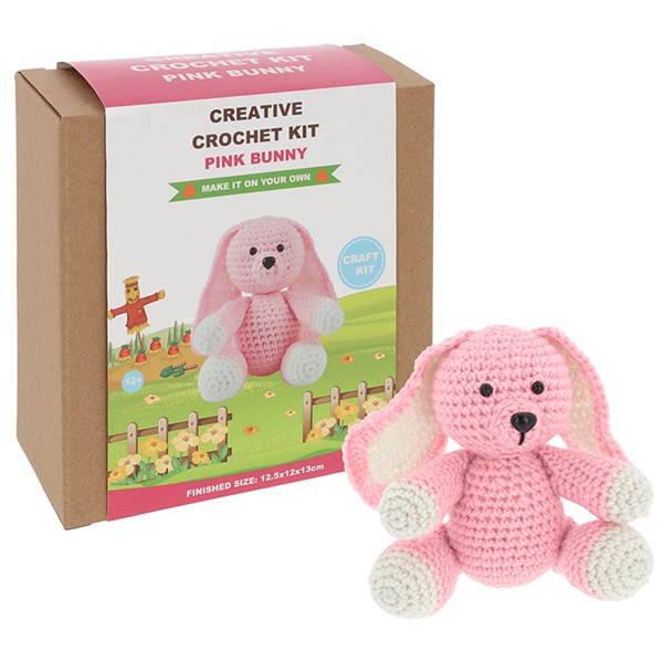 Creative Crochet Pink Bunny
