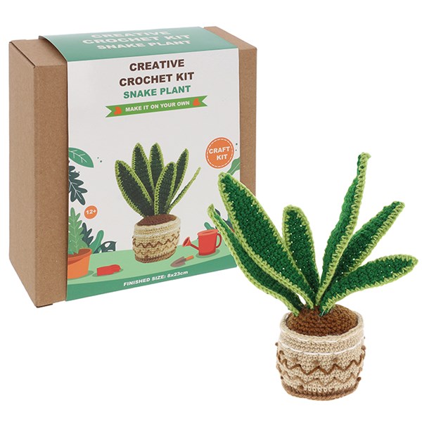 Creative Crochet Snake Plant