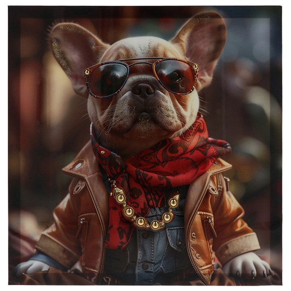 High Definition Art Fab Frenchie Felix