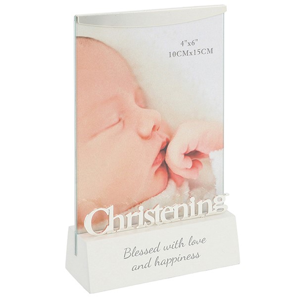 Silver Memories Frame Christening